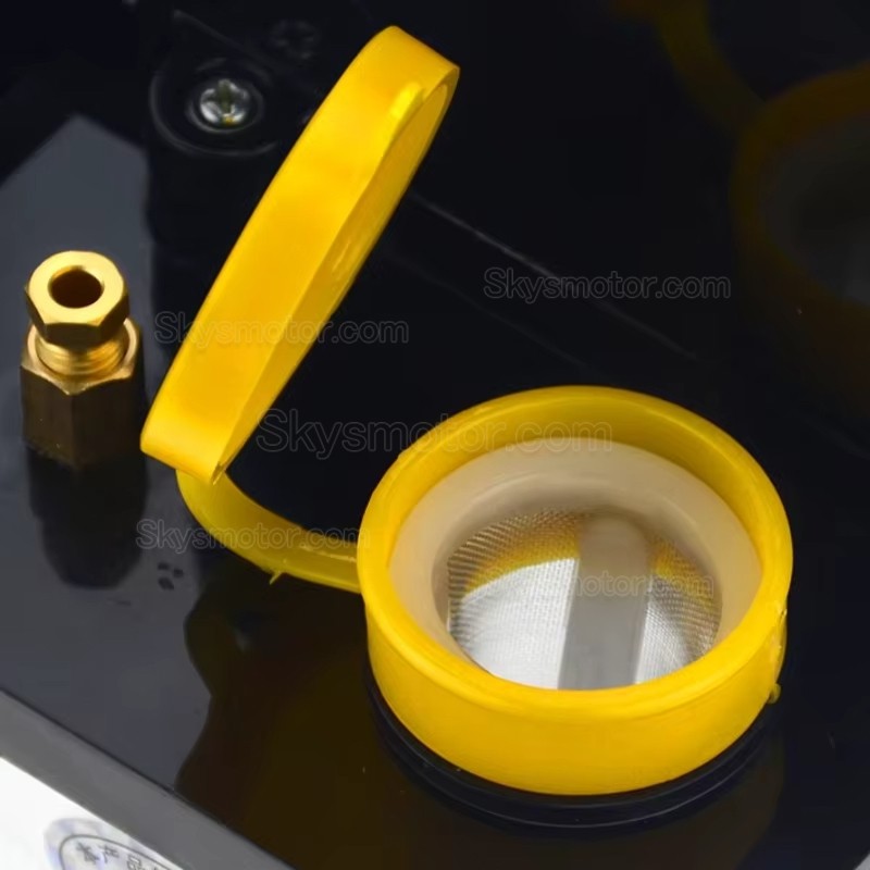 220V 1L/2L CNC自動潤滑油ポンプ電磁潤滑ポンプ（圧力計なし）